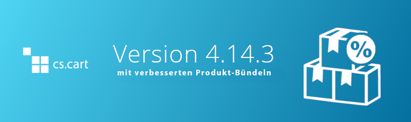 Version 4.14.3 mit verbesserten Produkt-Bündeln-DE